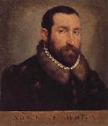 MORONI, Giovanni Battista Portrait of a Man oil painting reproduction